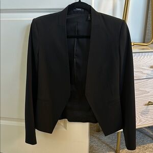 [Theory] Women's Black Collarless Blazer